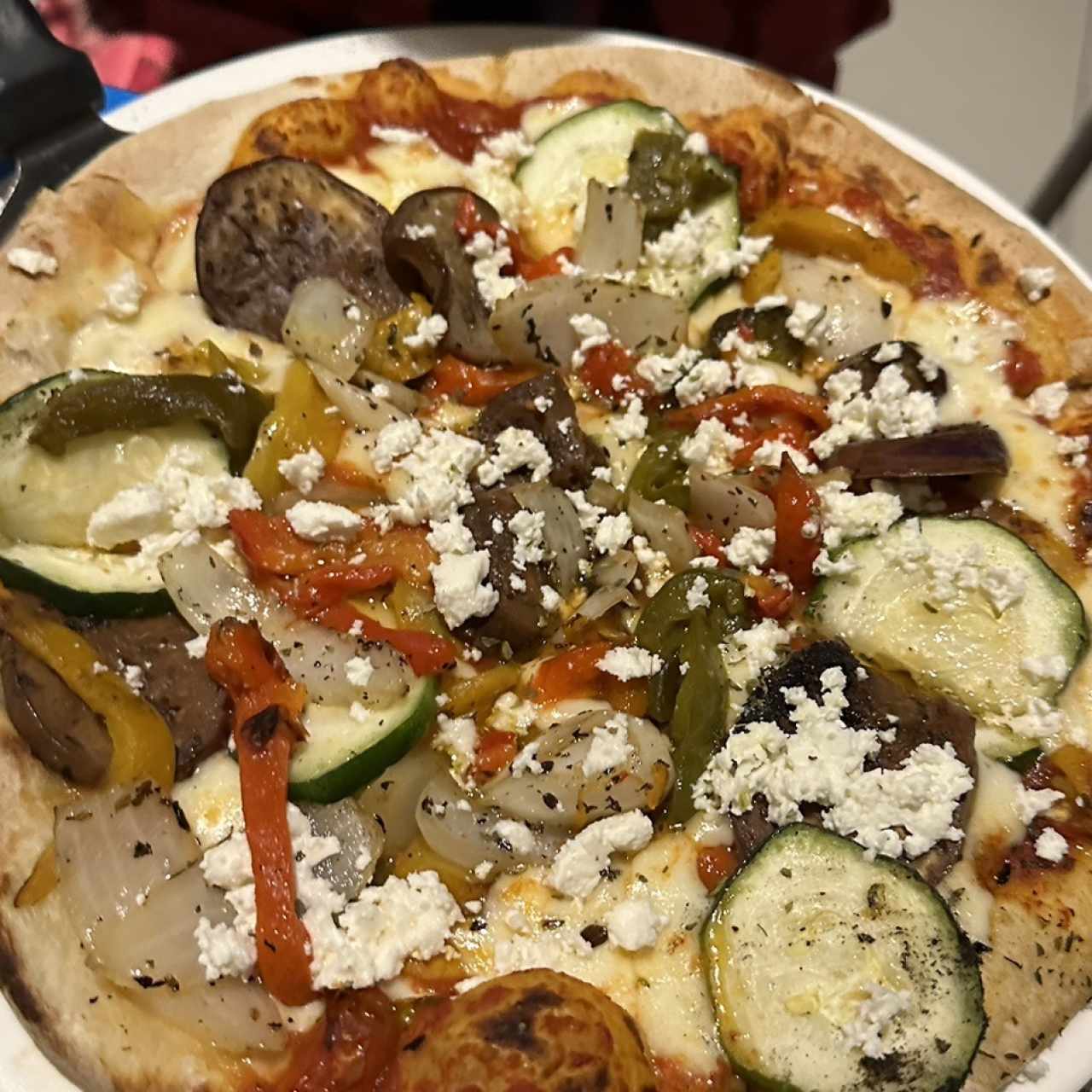 Menú Saludable - Pizza Mediterránea (9'')