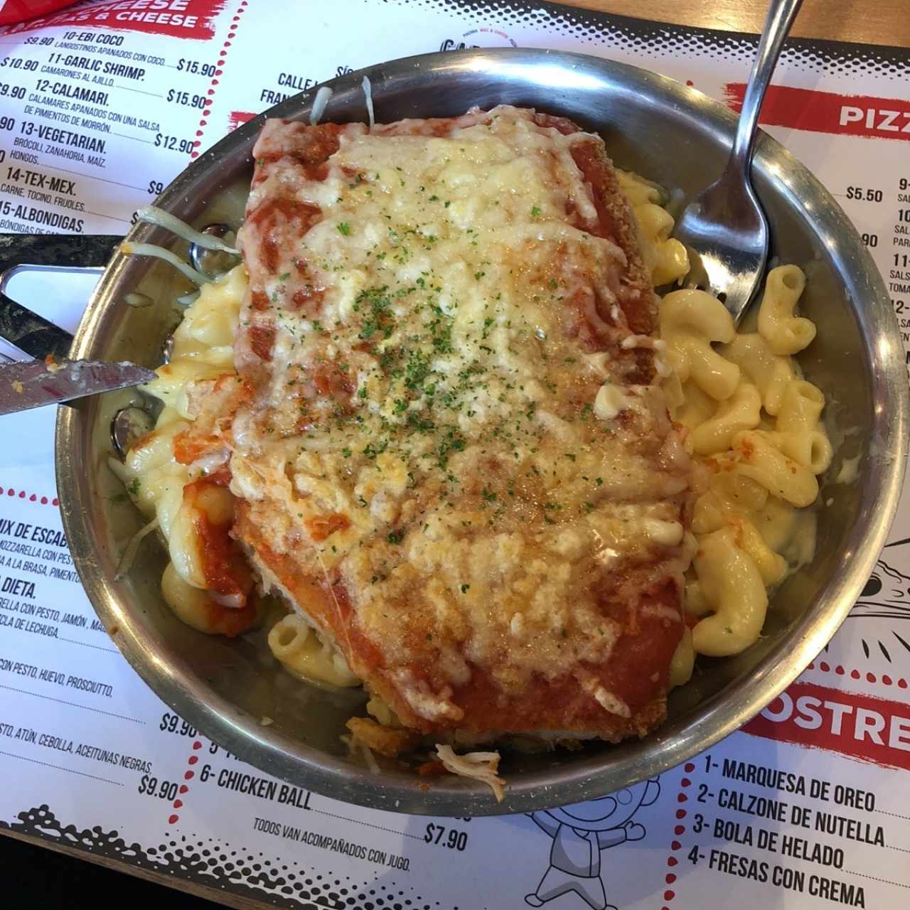 Chicken Parmigian 