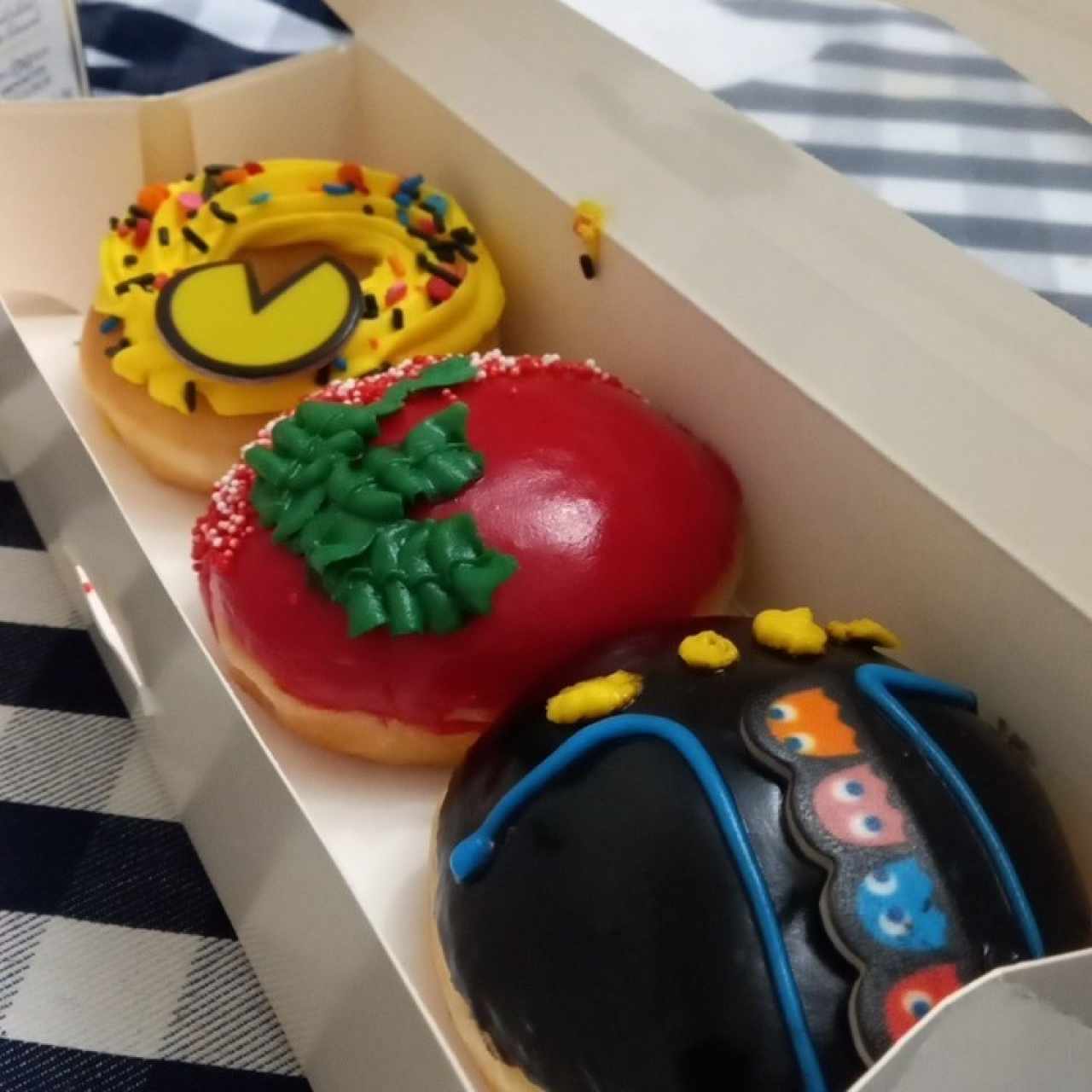 Pac-man doughnuts