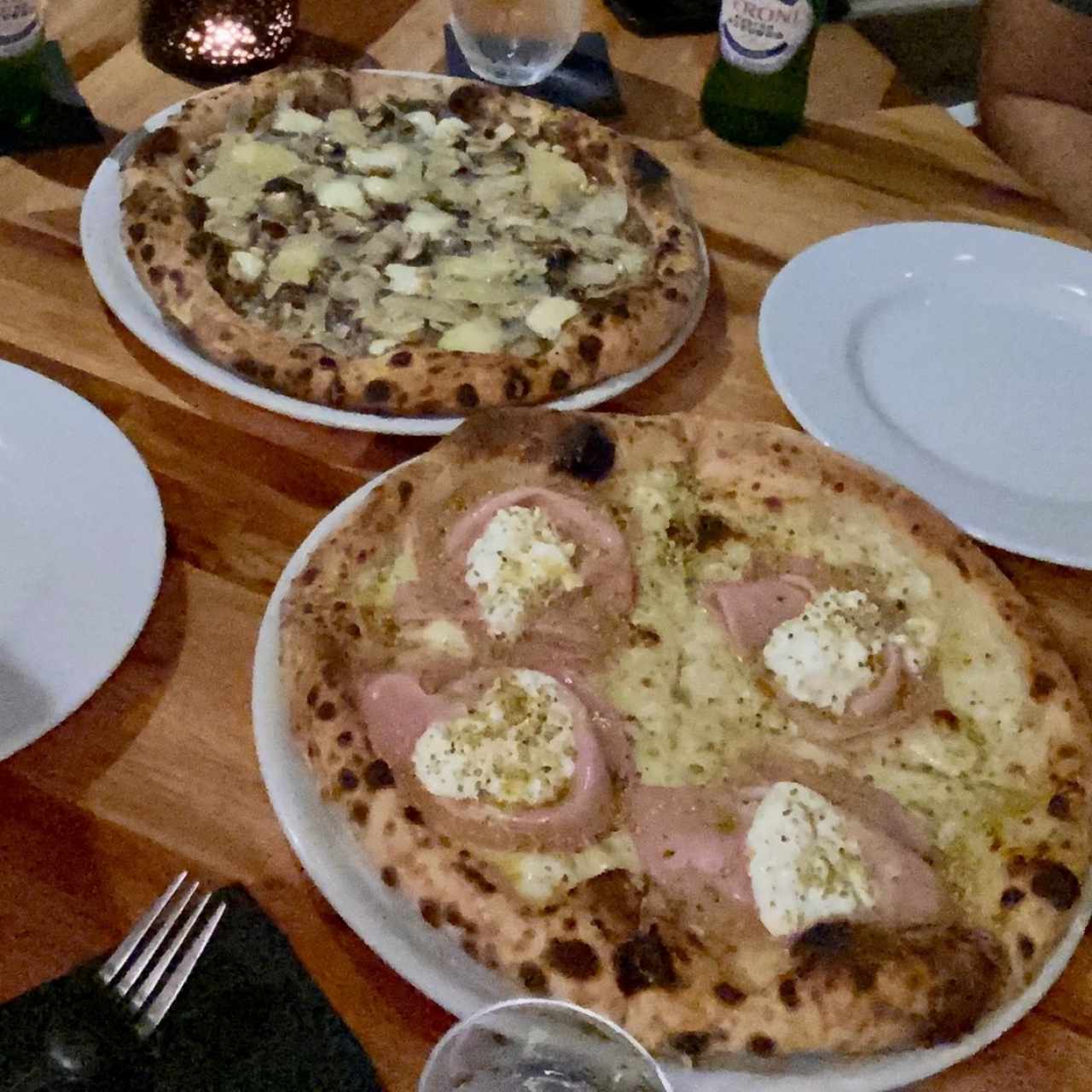 Pizza Napoletana - Mortadella e Pistacchio