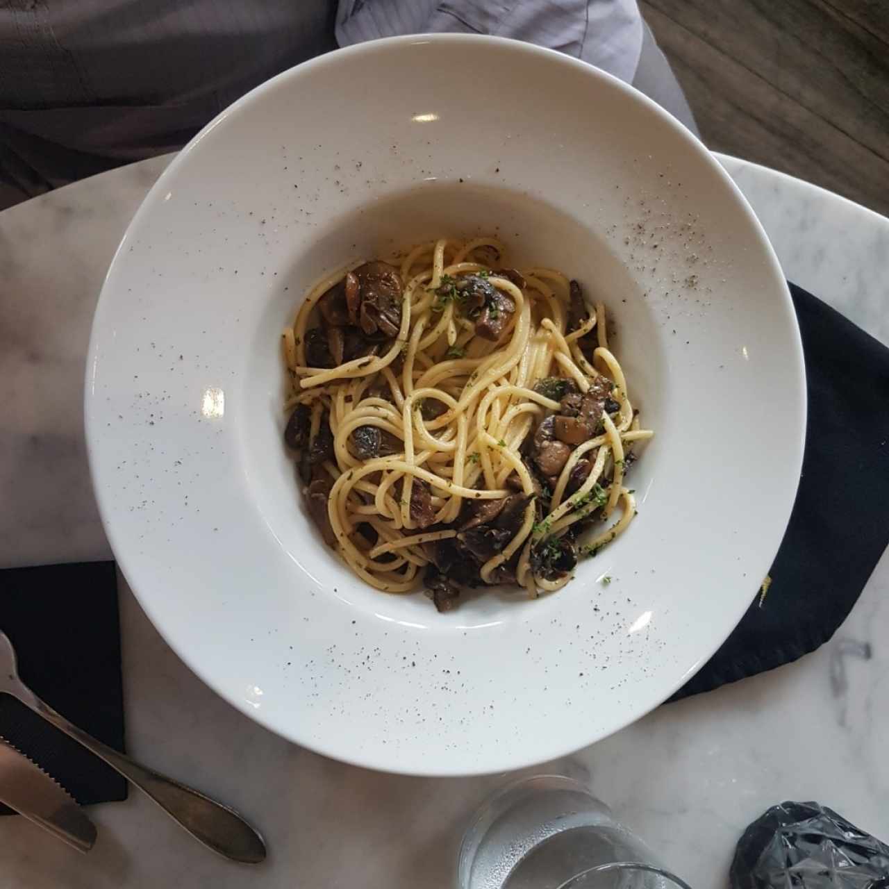 Pasta tonarelli al horno. tambien excelente