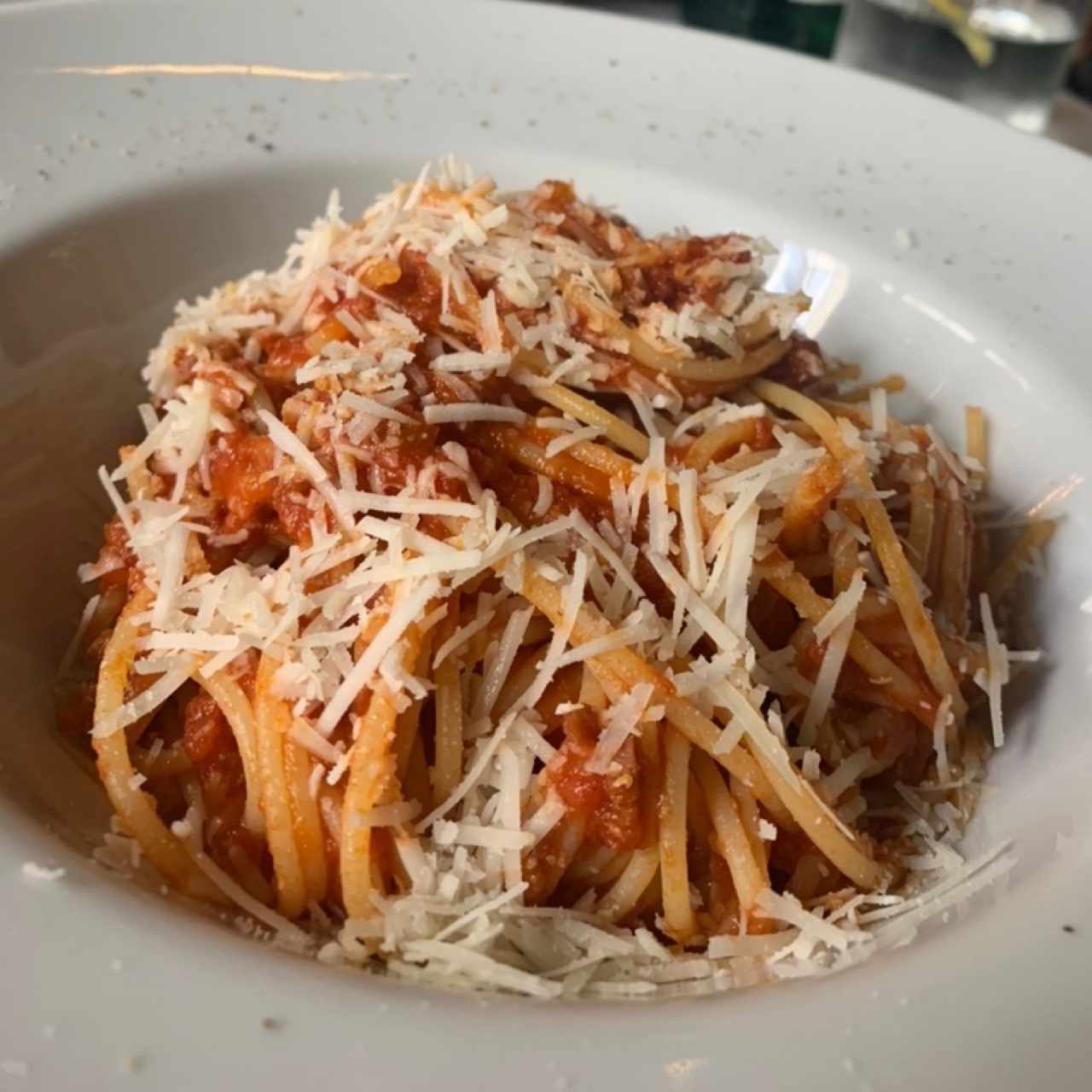 Pasta Amatriciana sin gluten