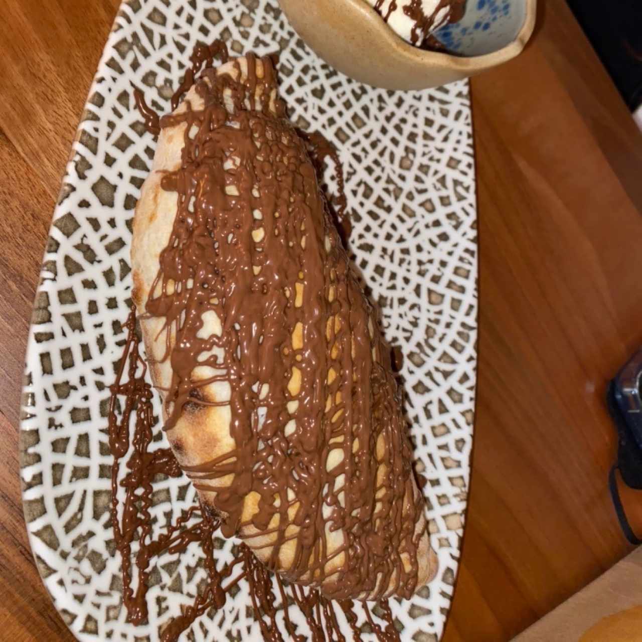 Super Calzone di Nutella in Pala