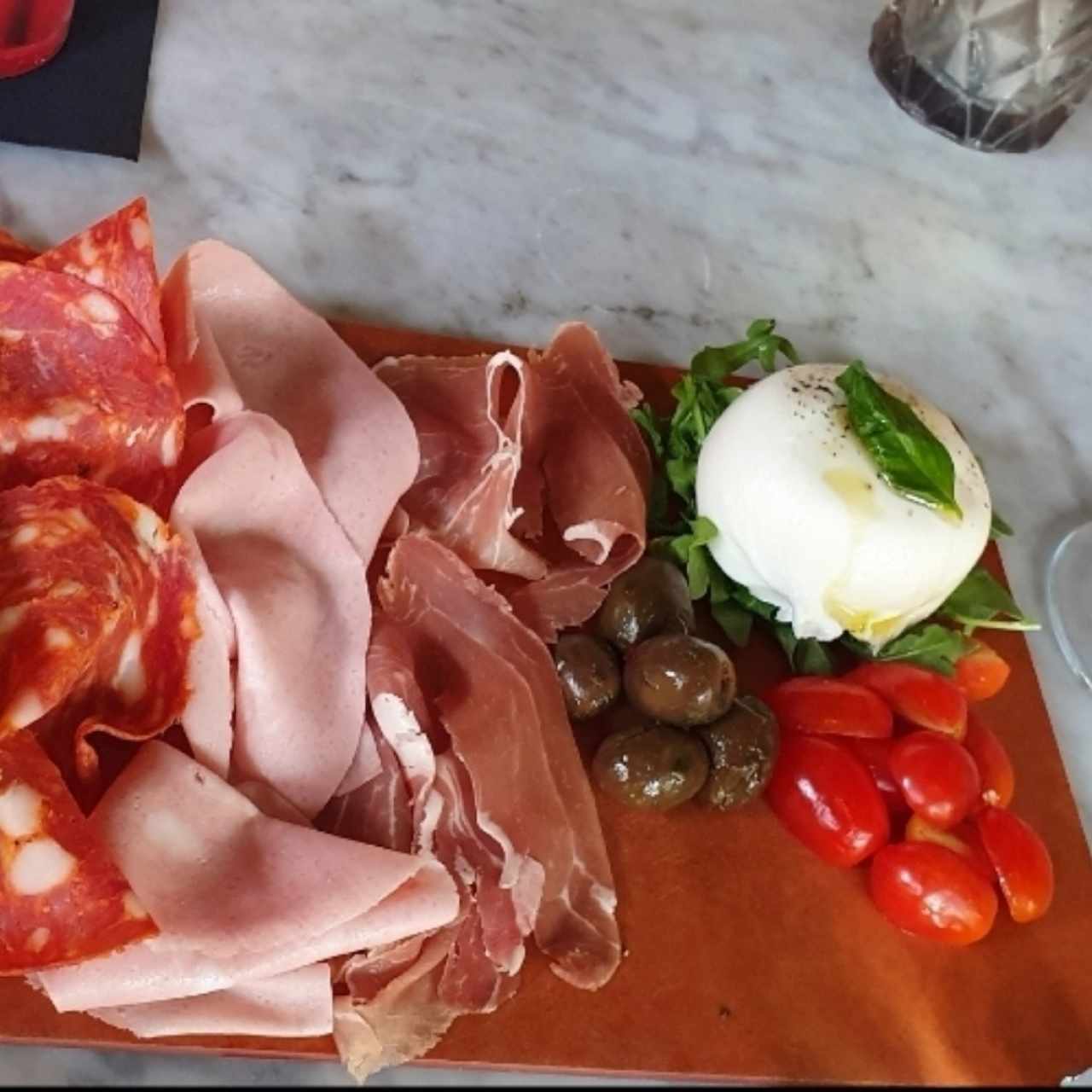 Antipasti - Burrata Antipasto Delux