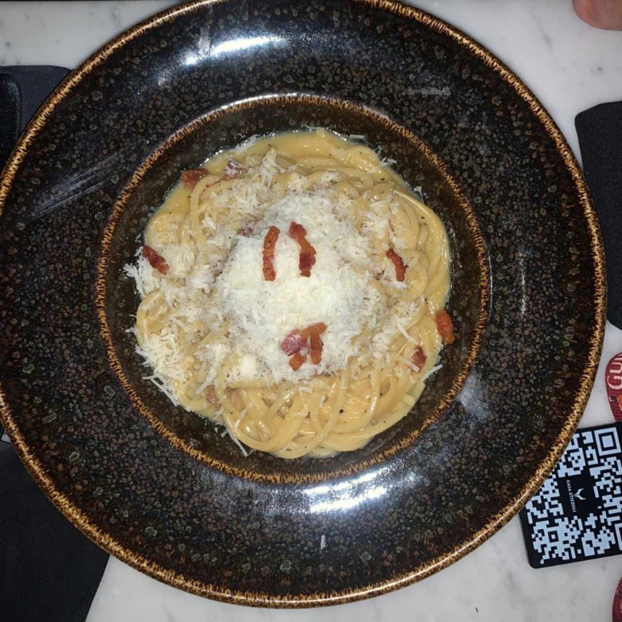 Tonnarelli alla Carbonara Verace