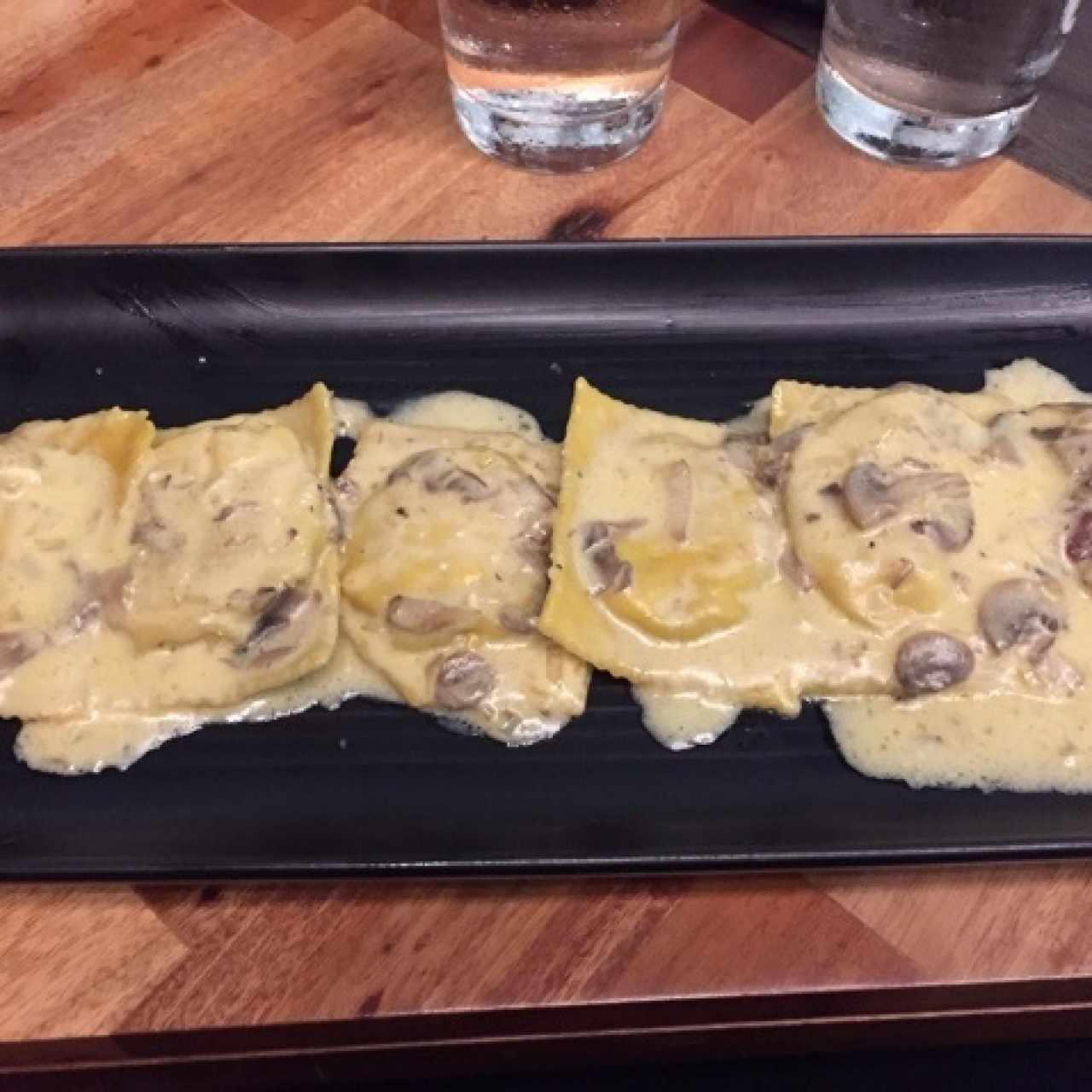 Raviolis de hongos