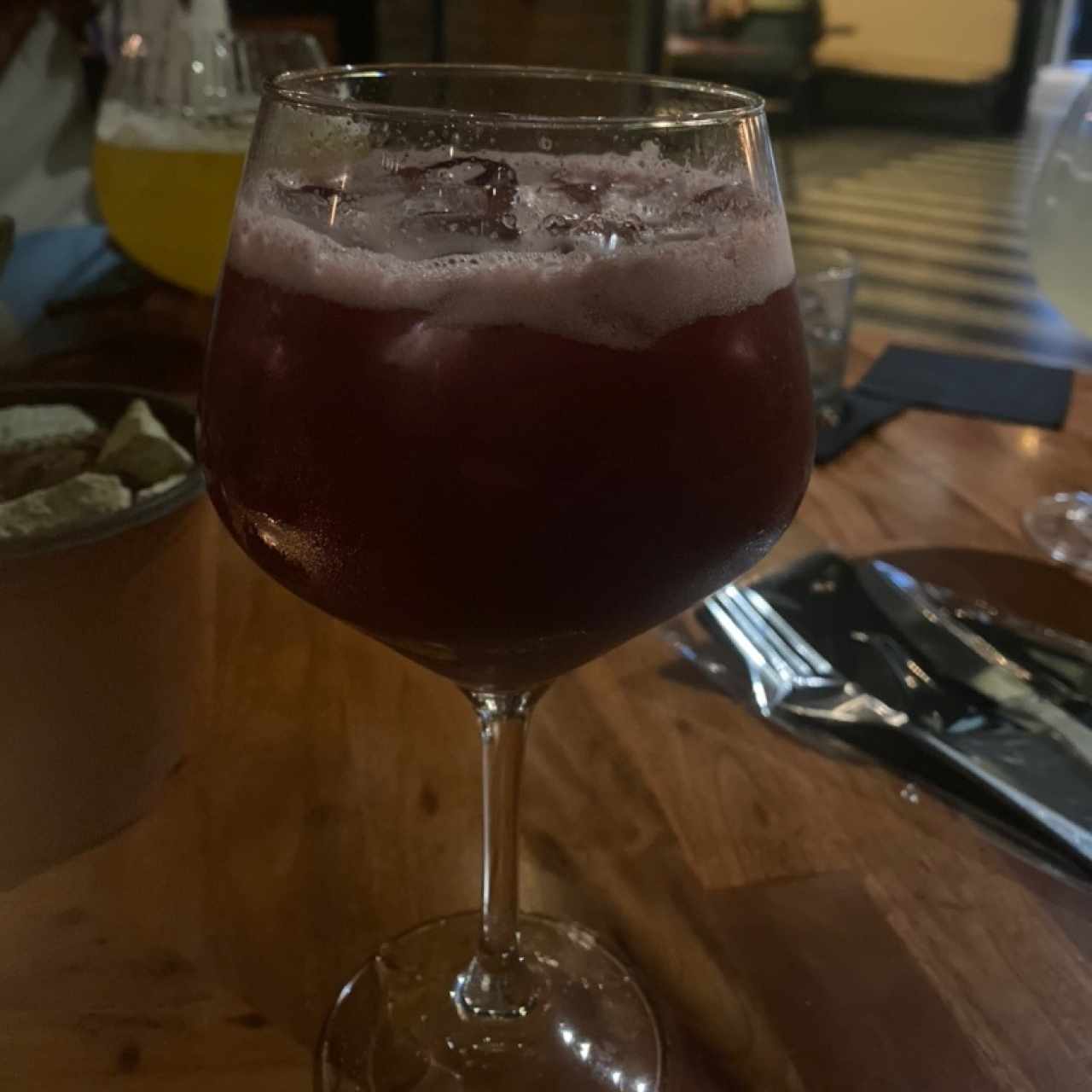 Mocktails de blueberry y romero