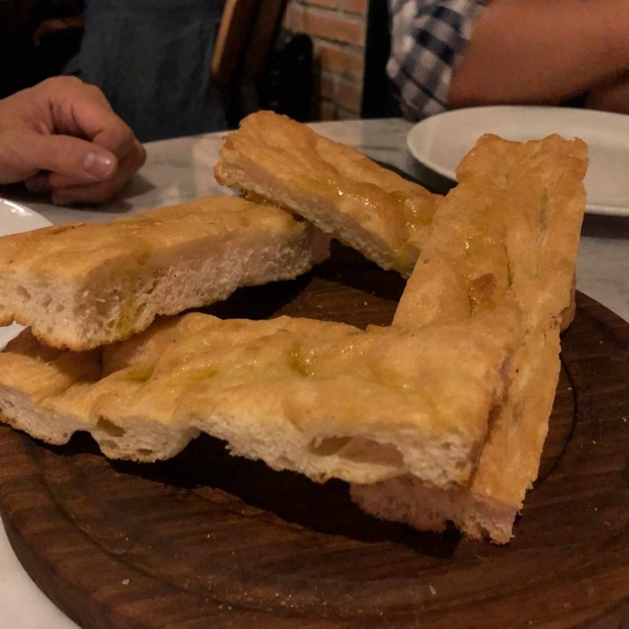 foccacia pan de la casa