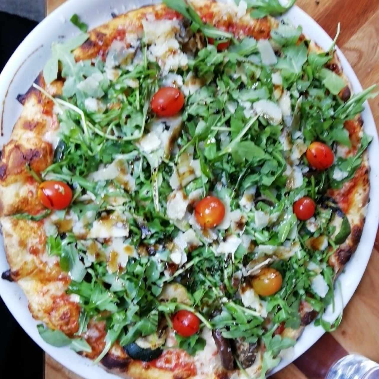 pizza vegetariana