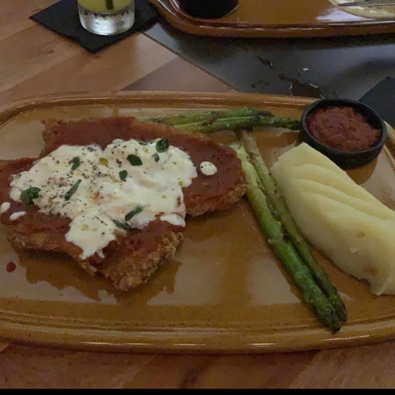 milanesa de pollo