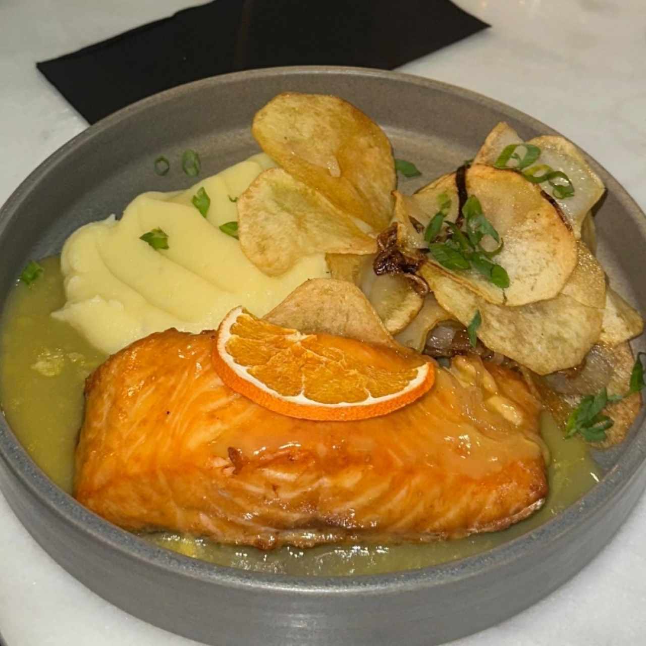 Salmone all'Arancia
