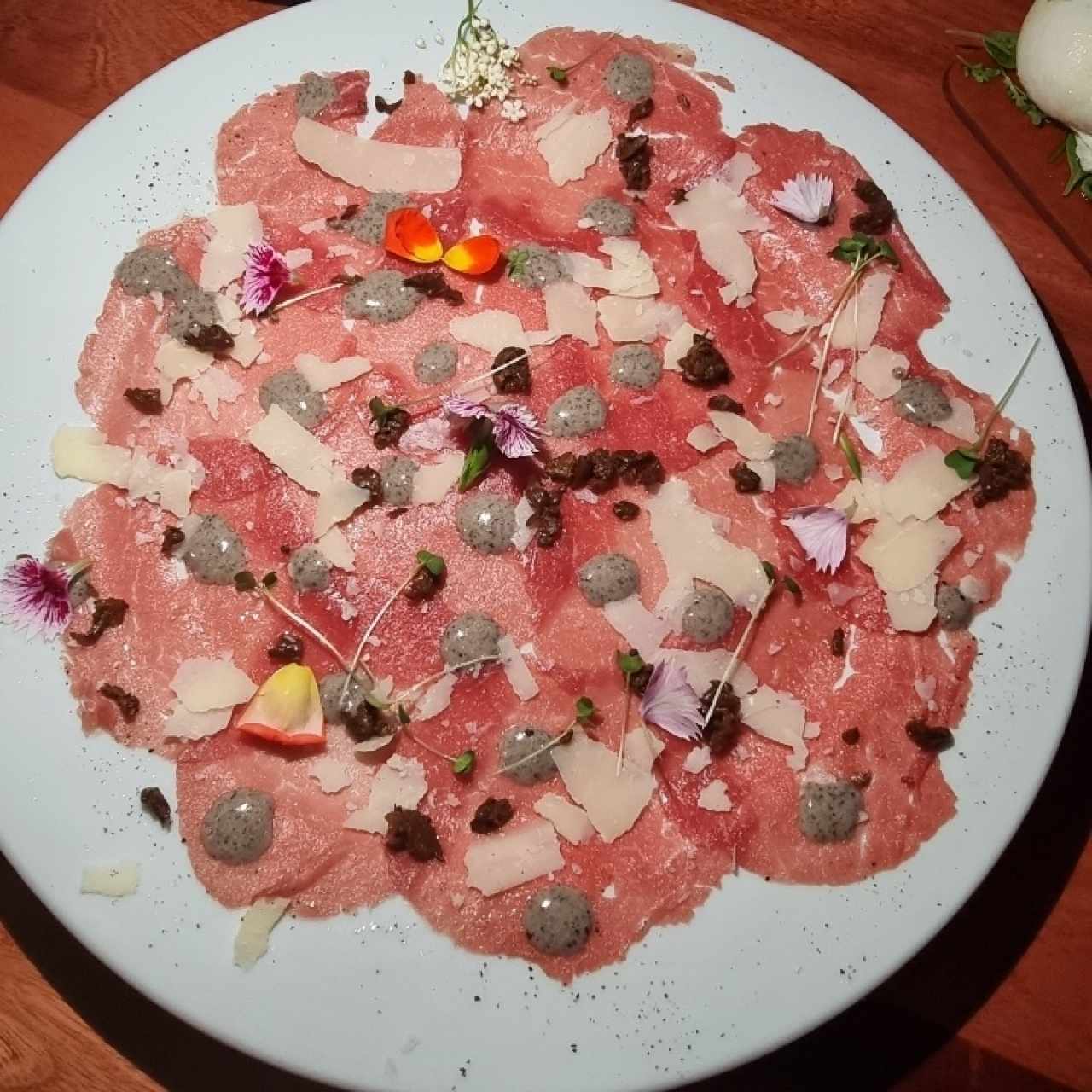 Antipasti - Carpaccio di Cernia