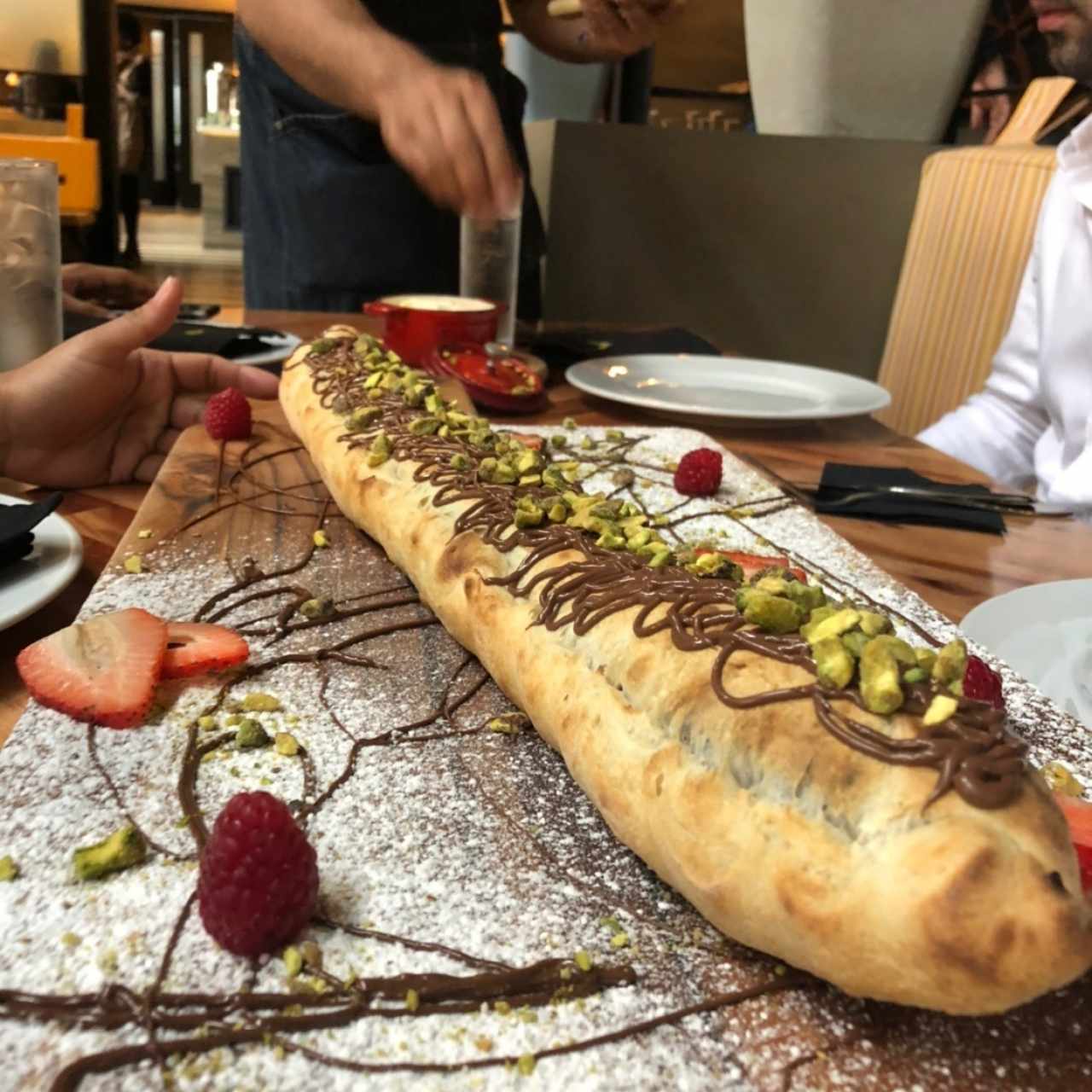 Super Calzone di Nutella in Pala