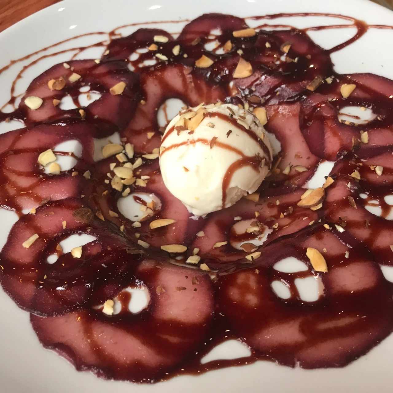 Dolce - Carpaccio di Pere