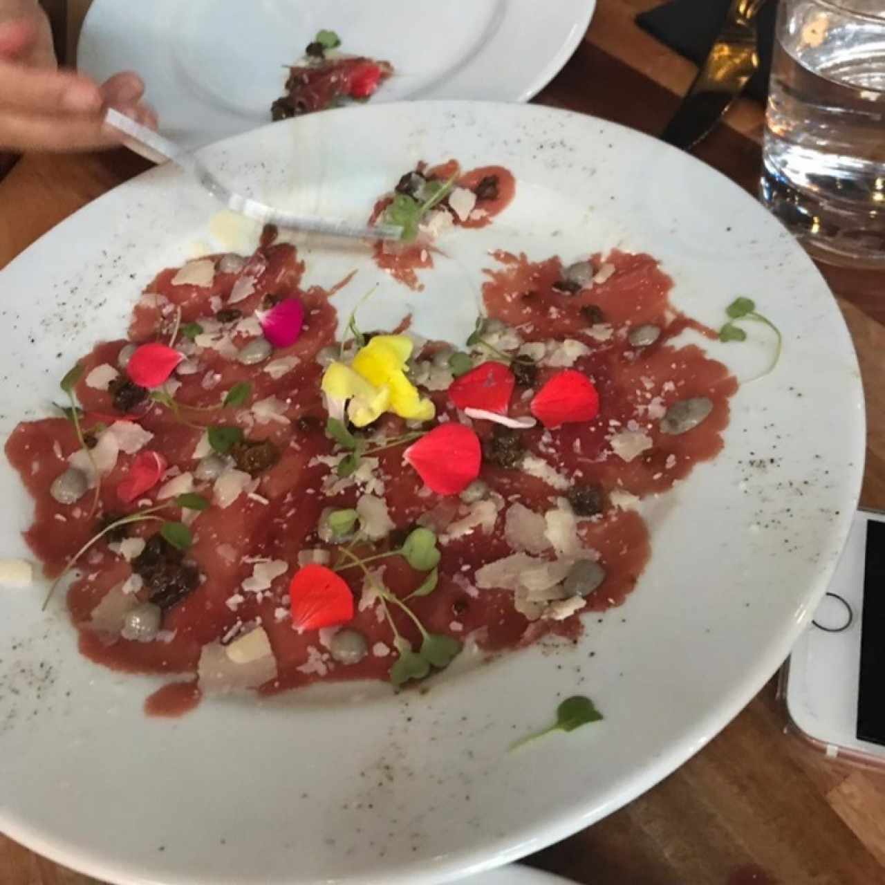 carpaccio de carne