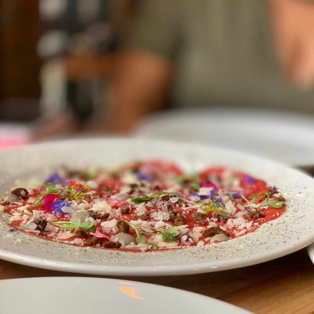 carpaccio de res