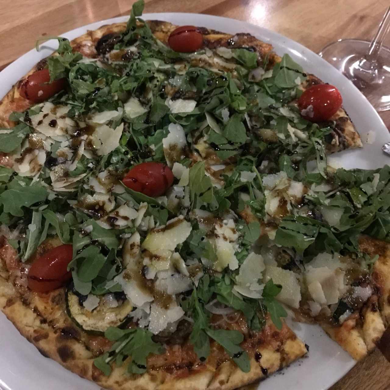 pizza vegetariana