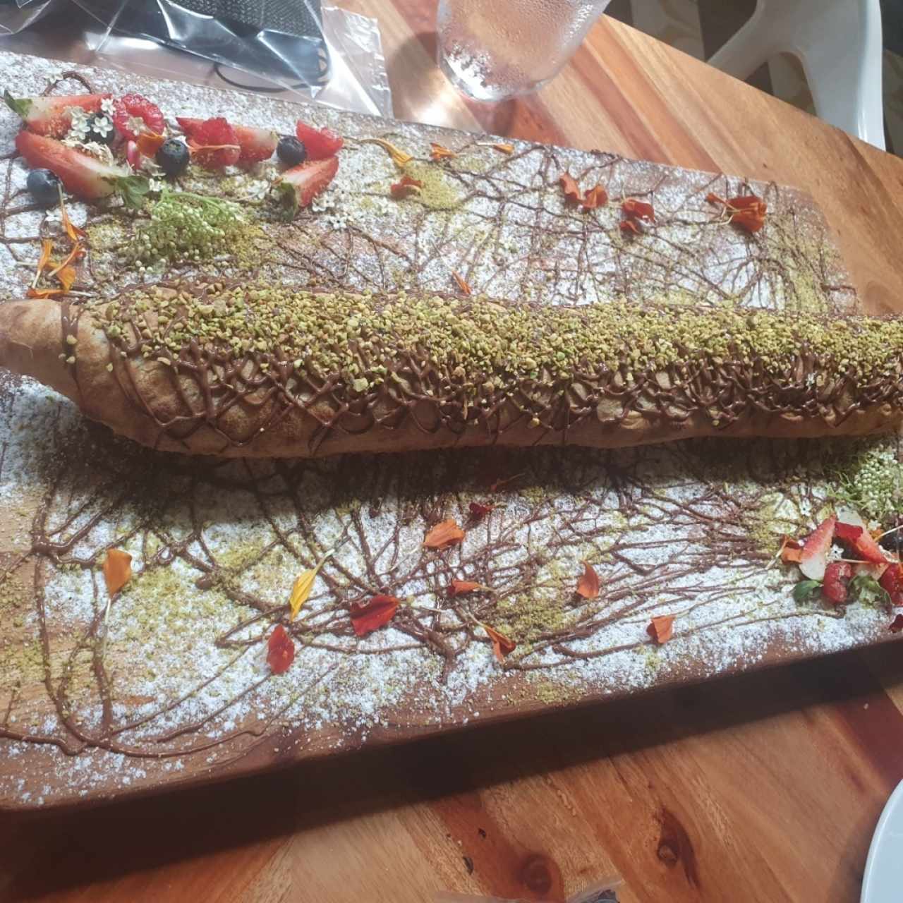 Super Calzone di Nutella in Pala