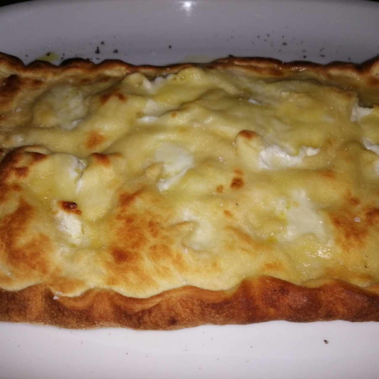 Calzone clásico con solo quesos