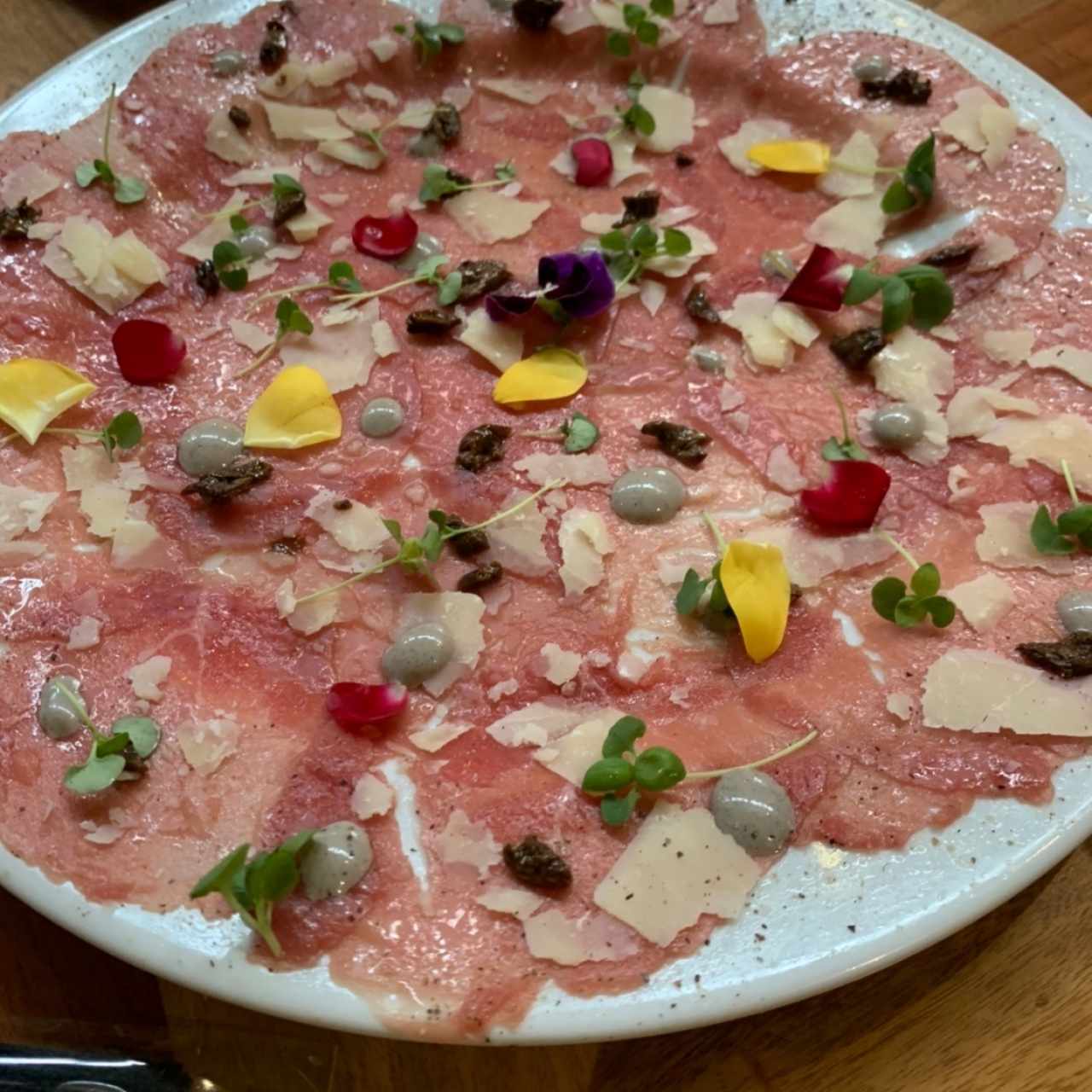 Carpaccio al Tartufo