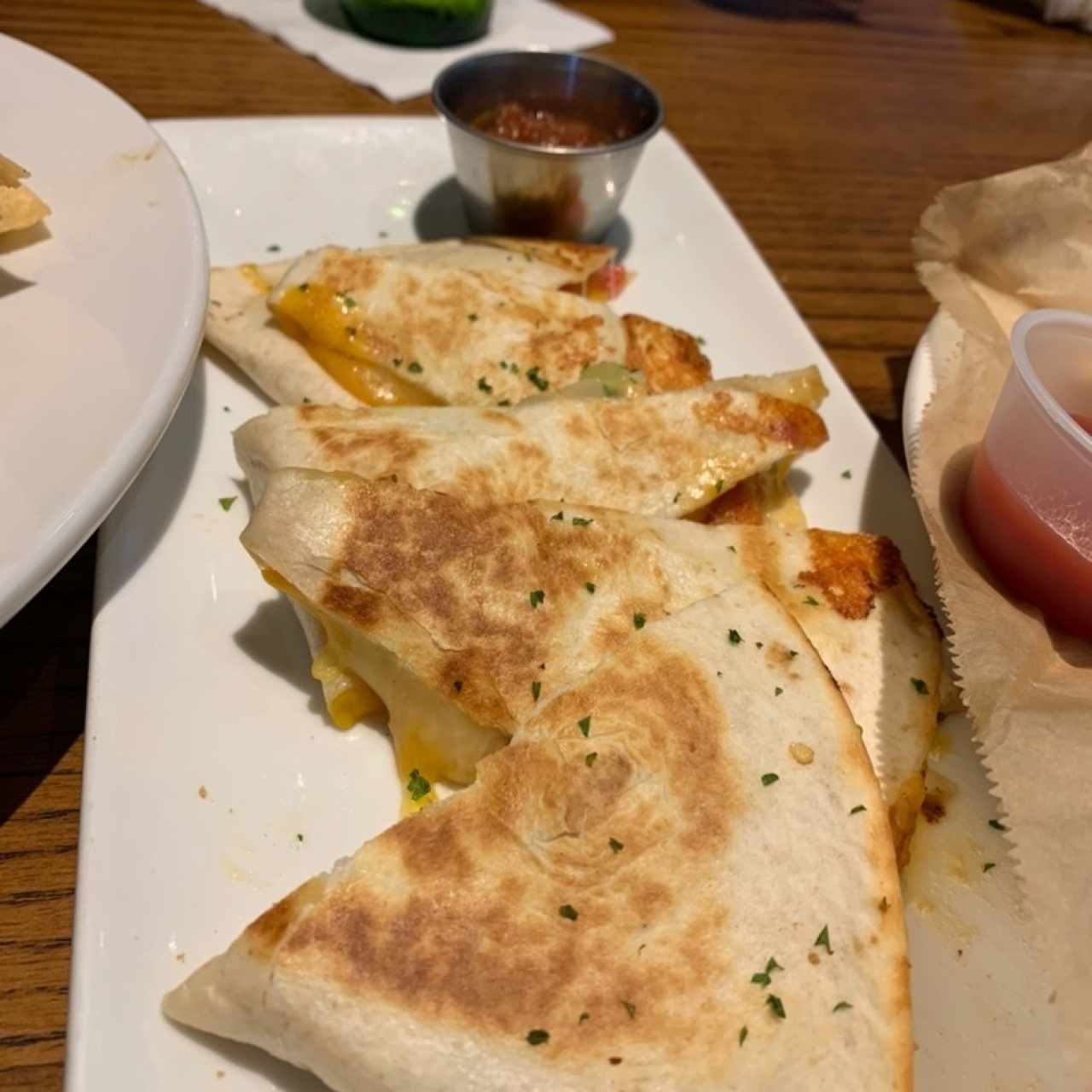 quesadillas