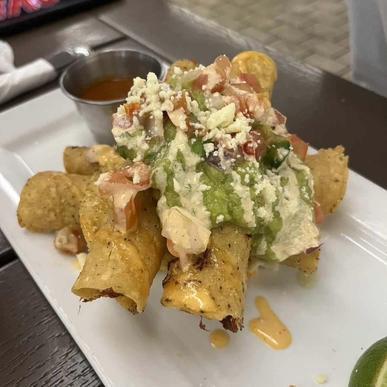 Taquitos de pollo