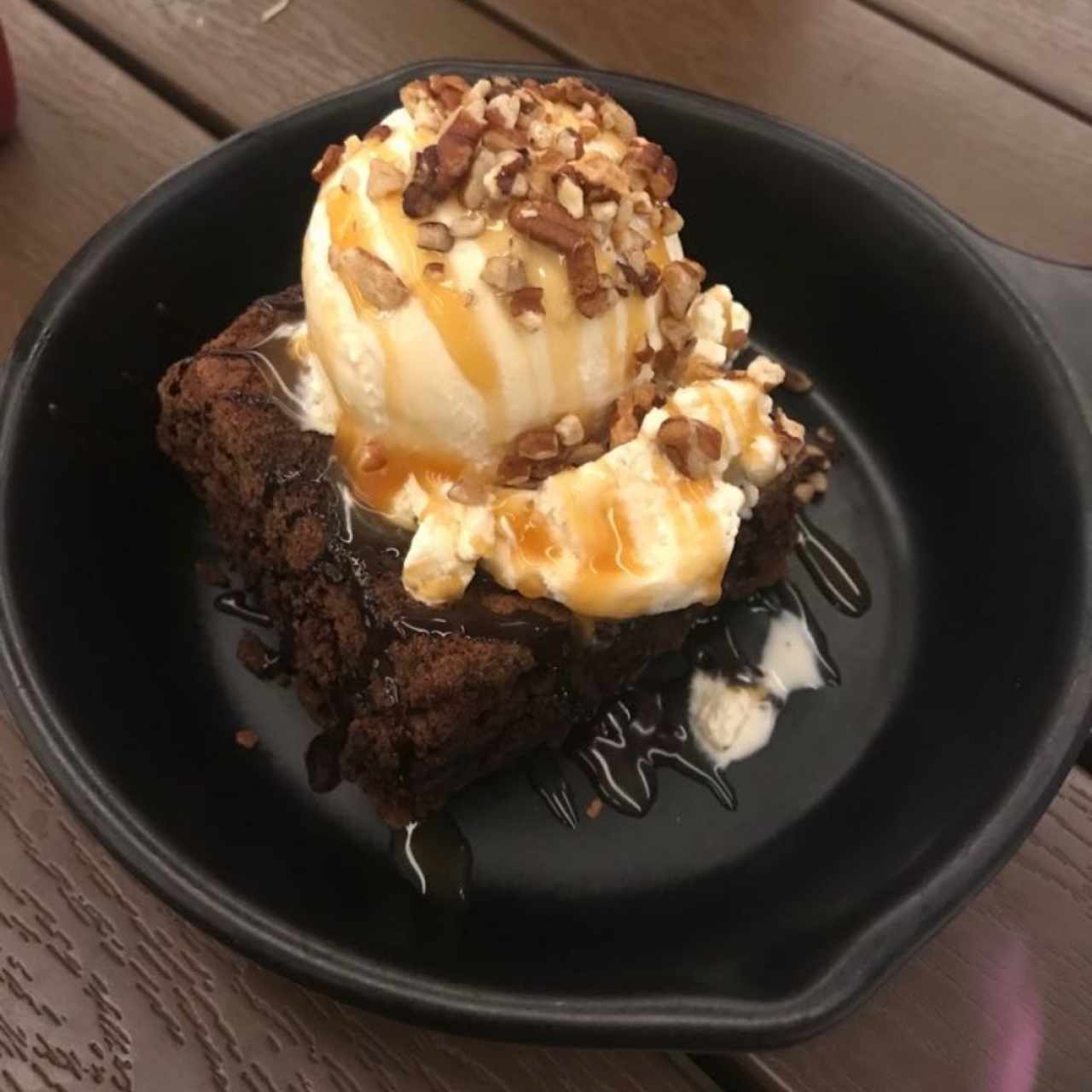 Brownie Con Helado! 