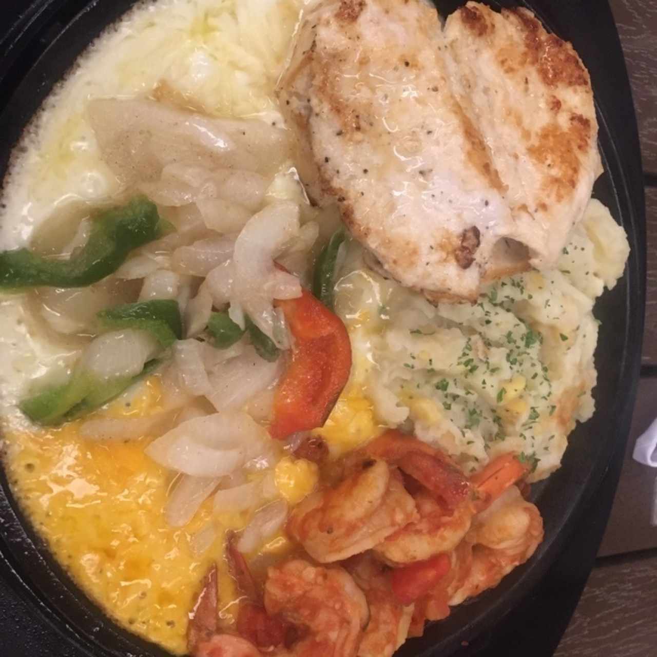 zizilian Chicken and Shrimp