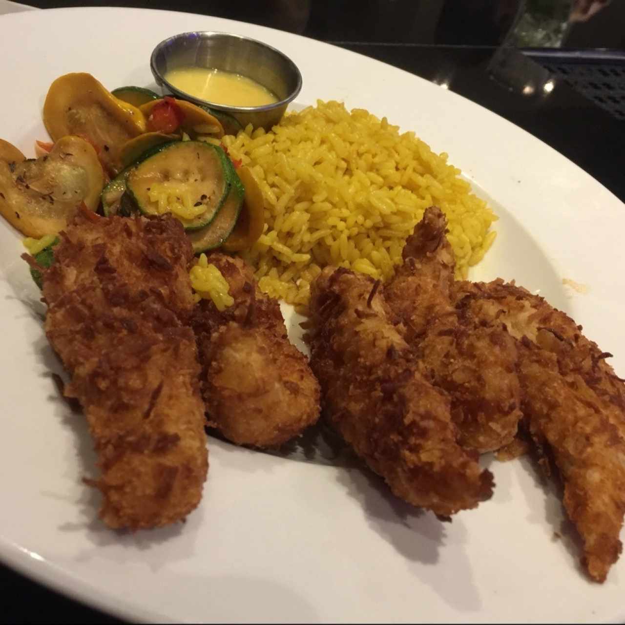 coconut chicken finger