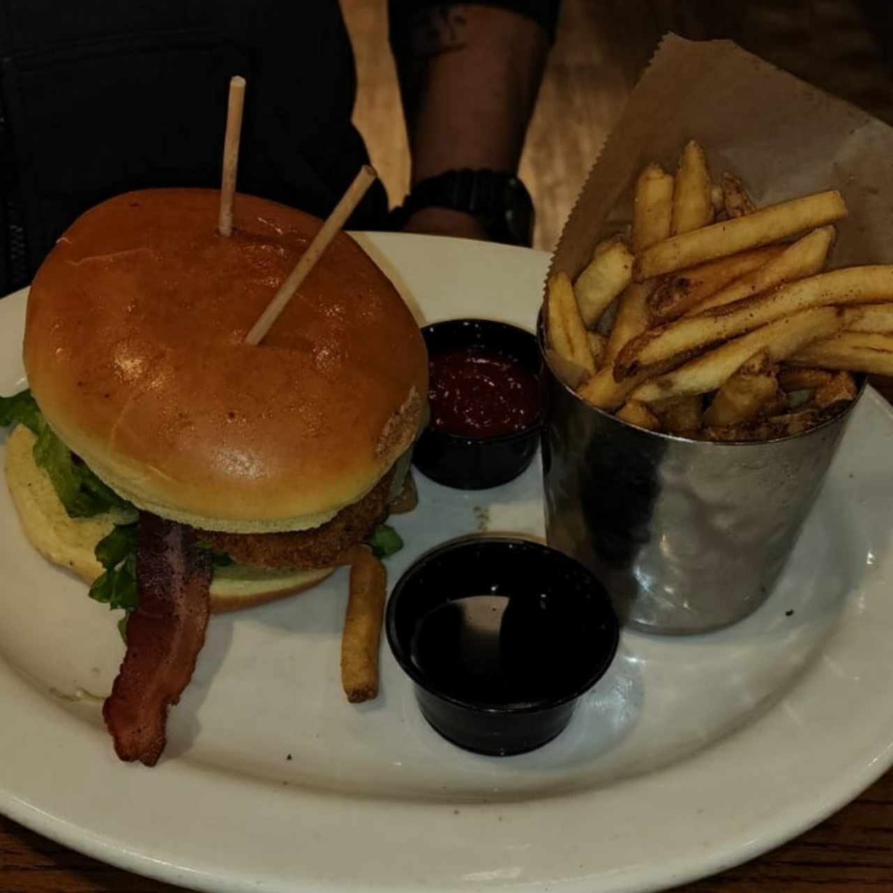 Fridays Bacon Burger