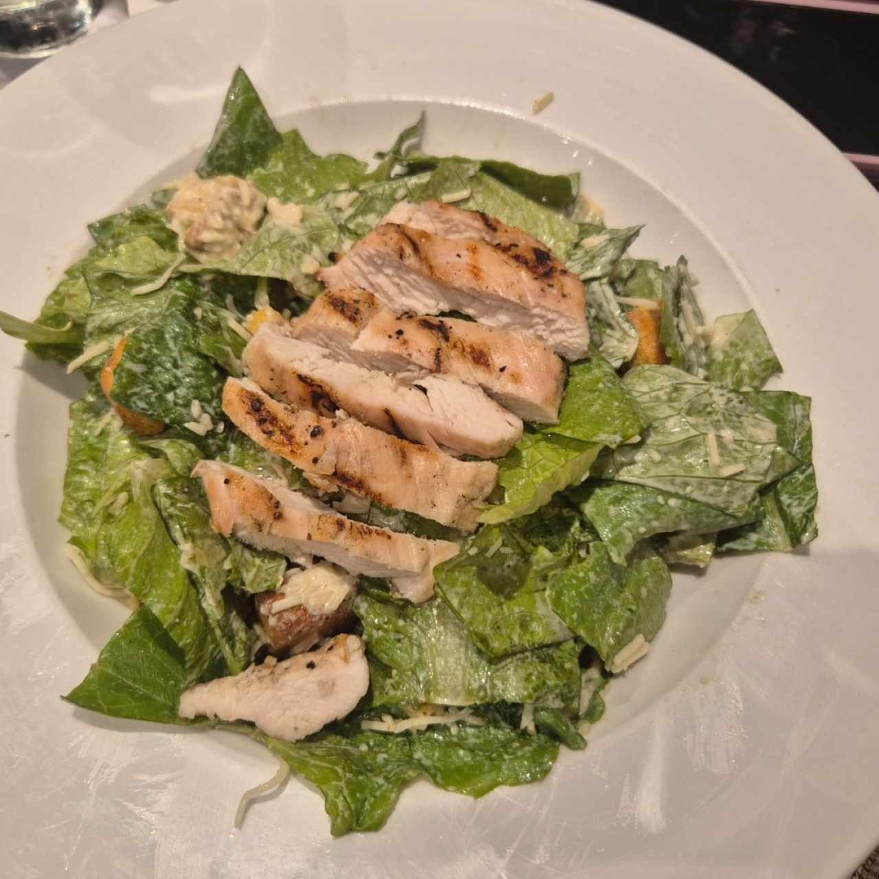 GRILLED CHICKEN CAESAR SALAD