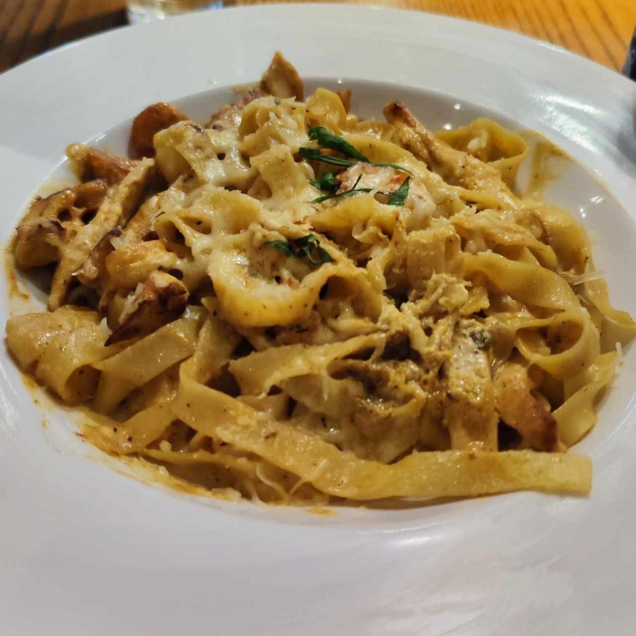 cajun shrimp & chicken pasta