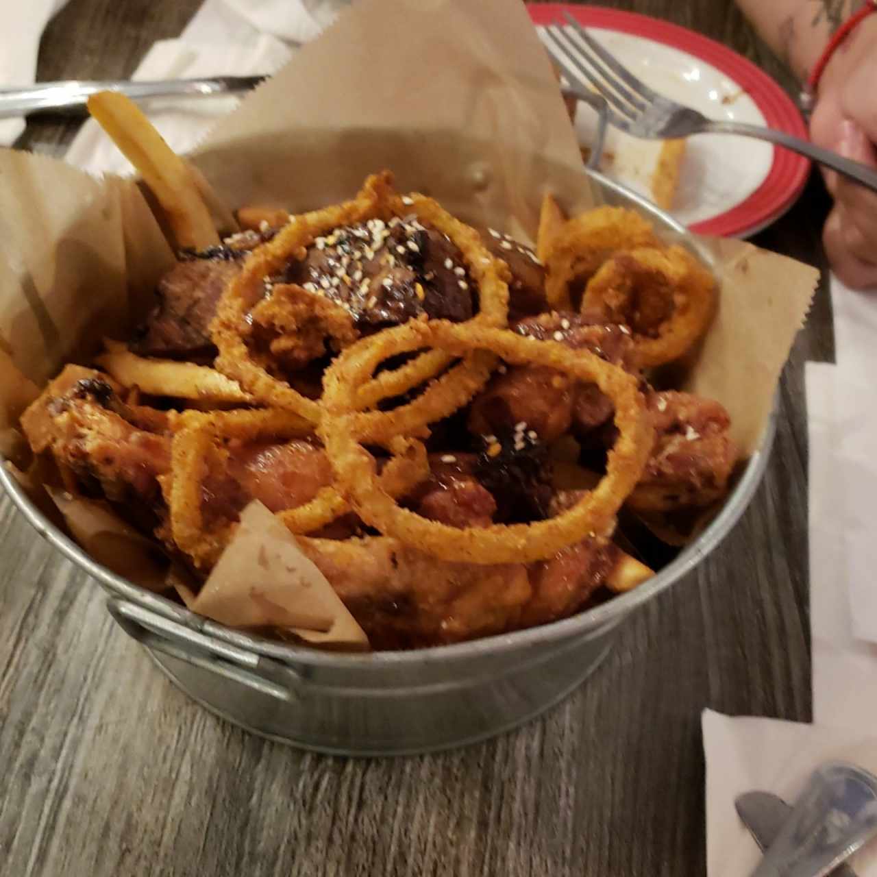 Bucket of bones