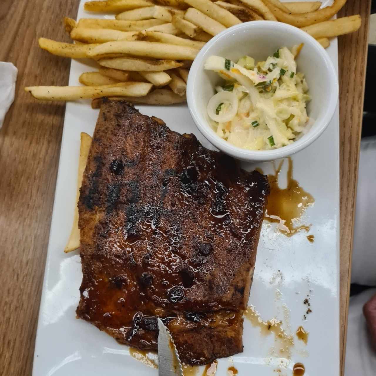 FRIDAYS SIGNATURE WHISKEY-GLAZED RIBS