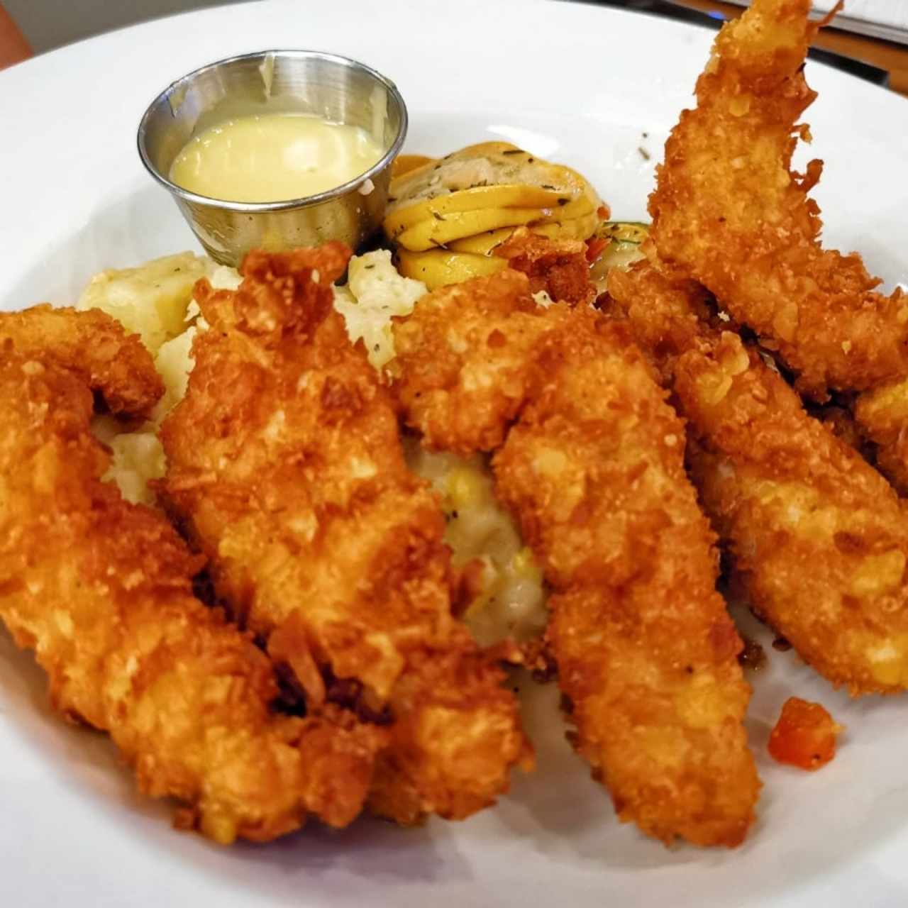 coconut chicken finger