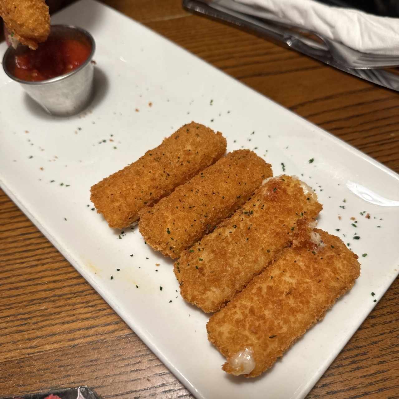 Appetizers - FRIED MOZZARELLA