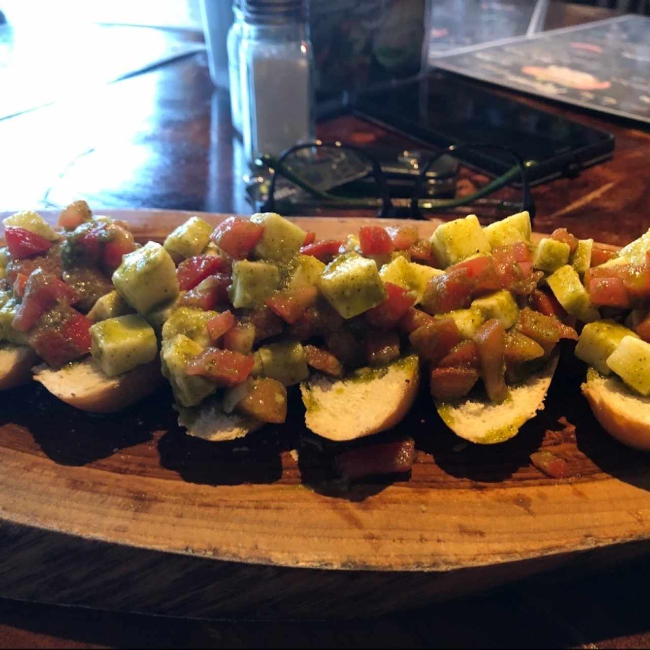 Bruschetta de tomate 