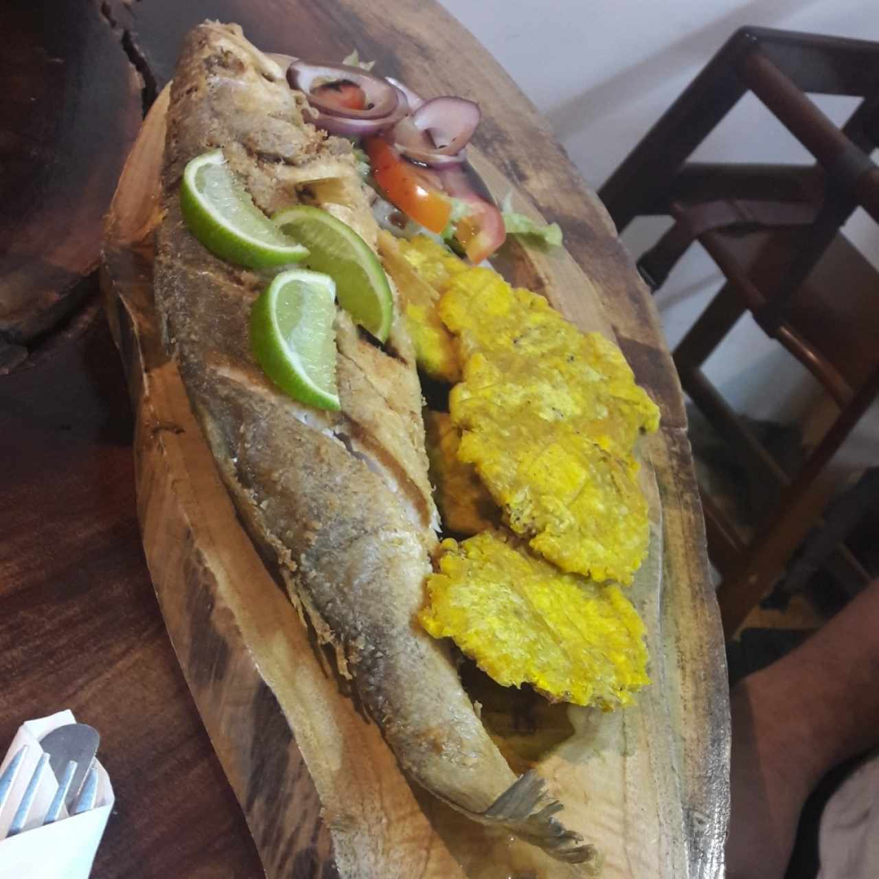 pescado frito