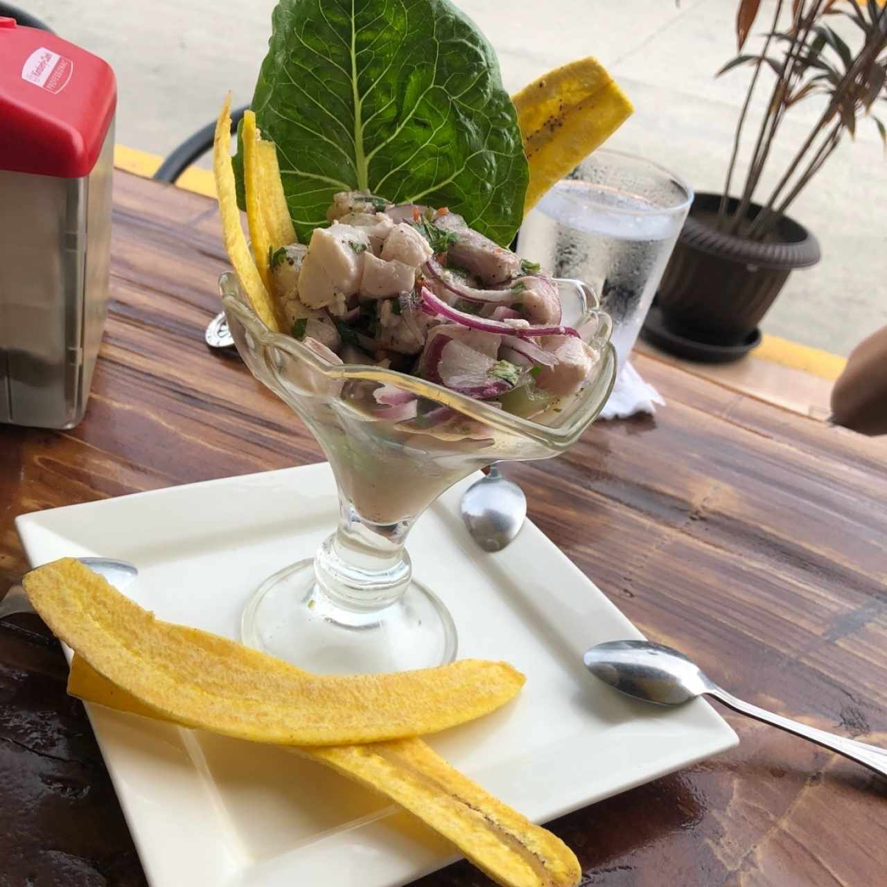 Entradas - Ceviche de Corvina