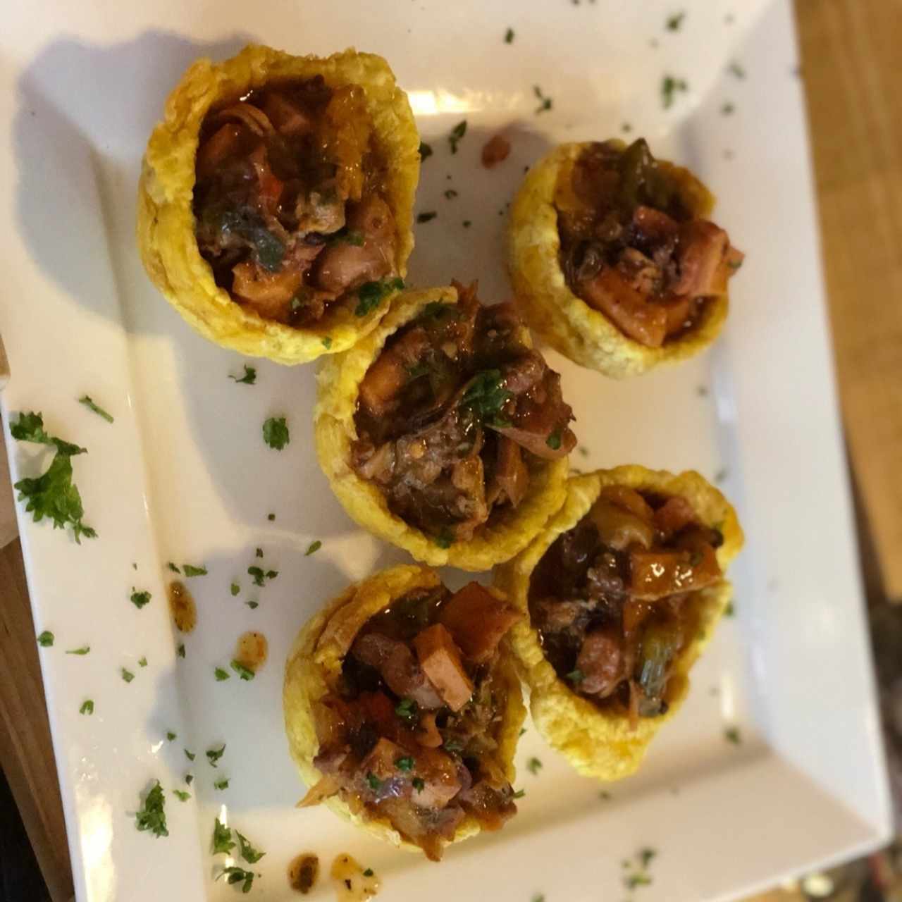 patacones rellenos 