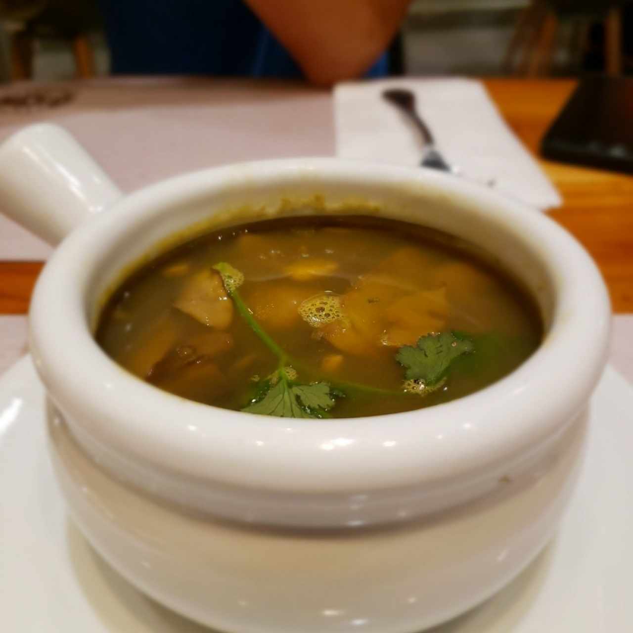 sopa de lentejas