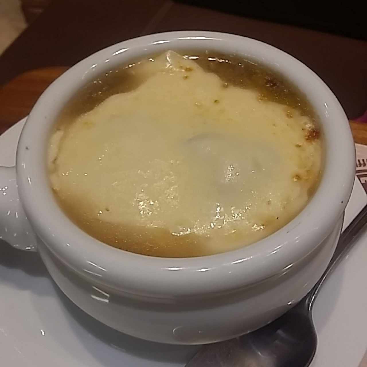 sopa de cebolla