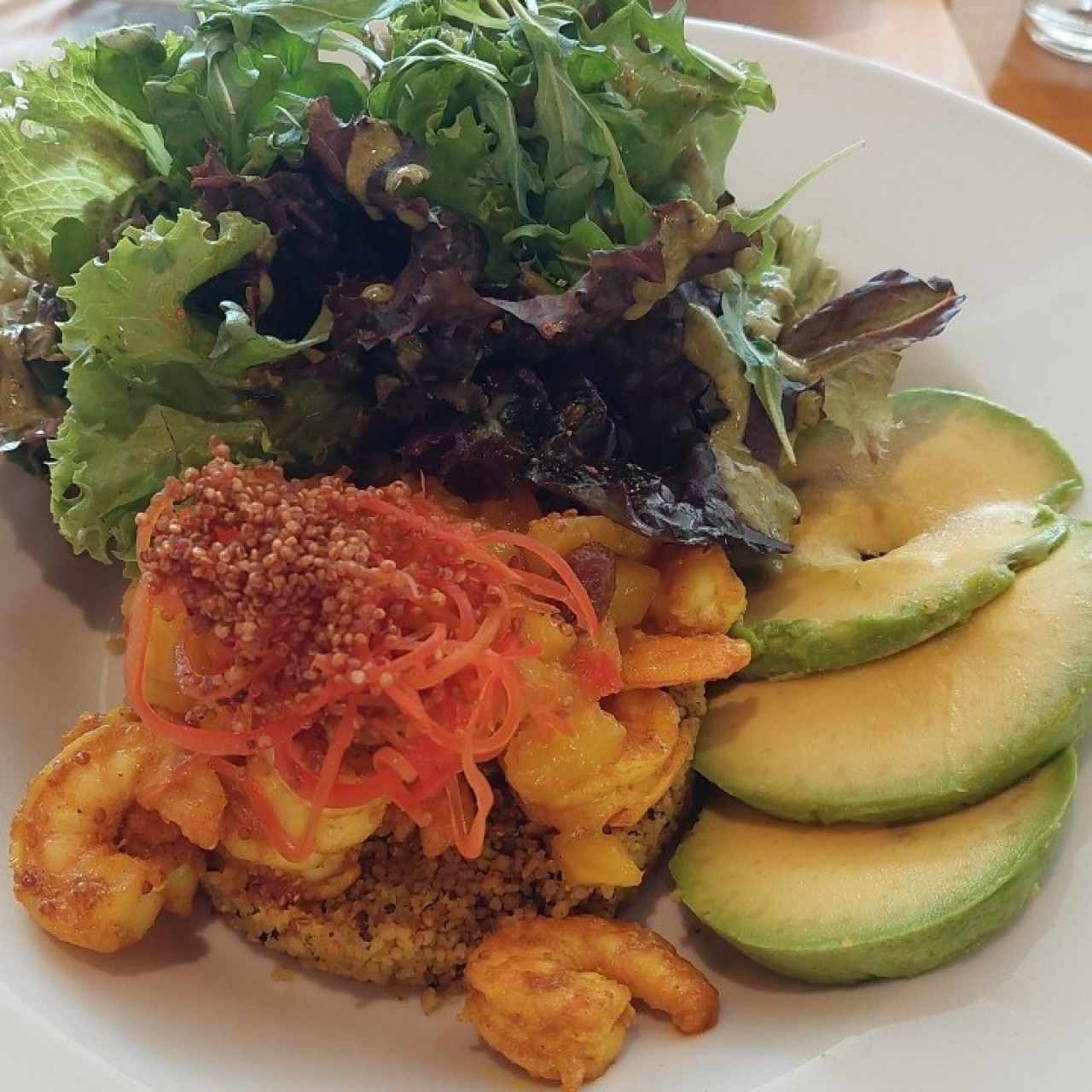 Ensalada Marroqui Con Camarón