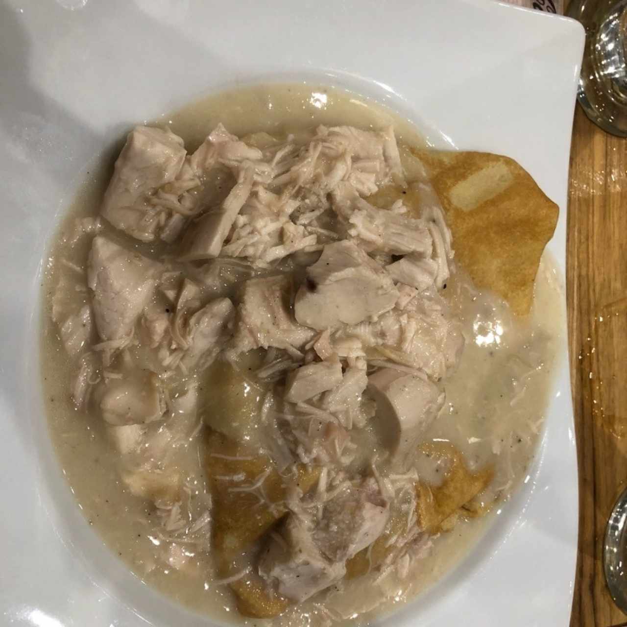 crepes de Pollo con queso