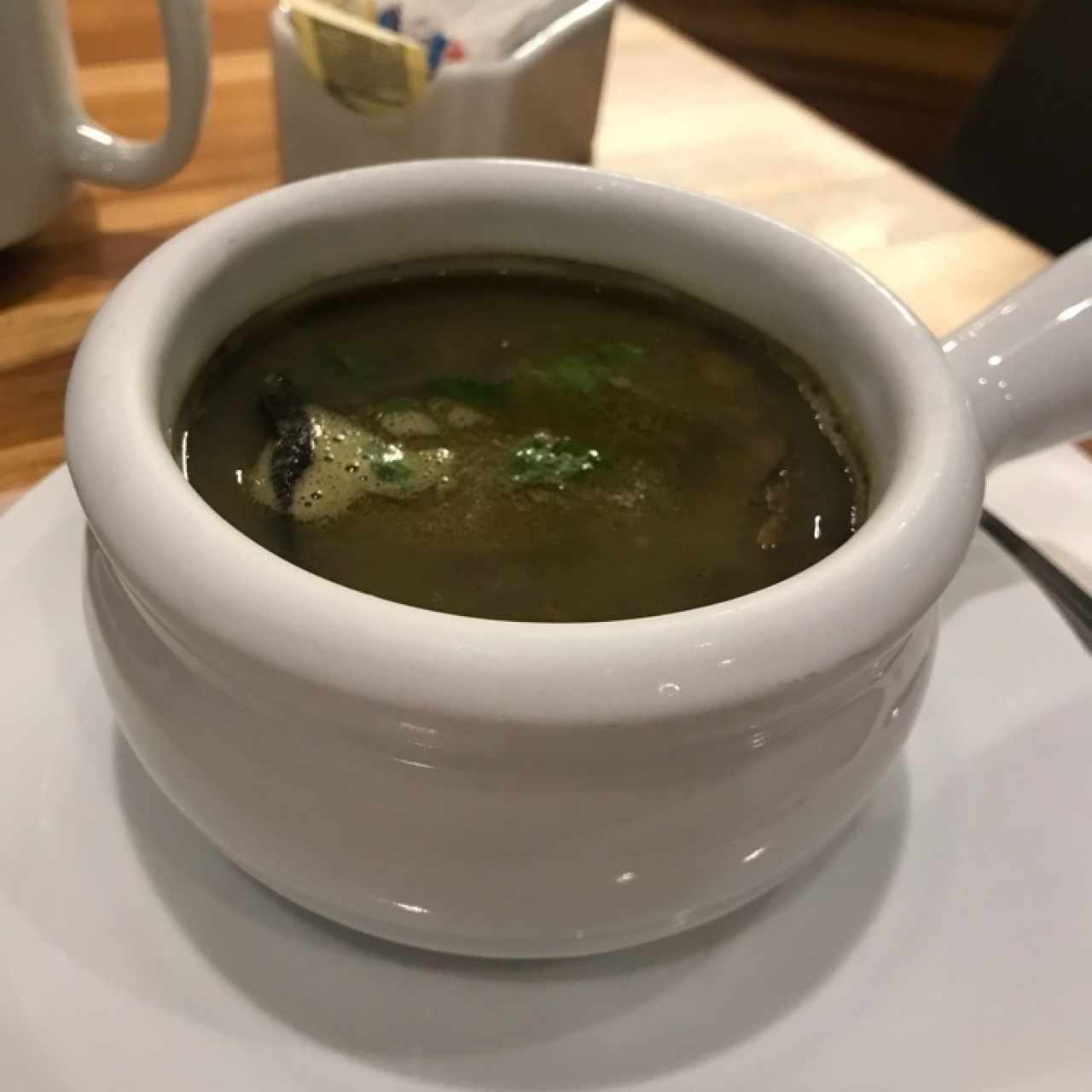 sopa de lentejas