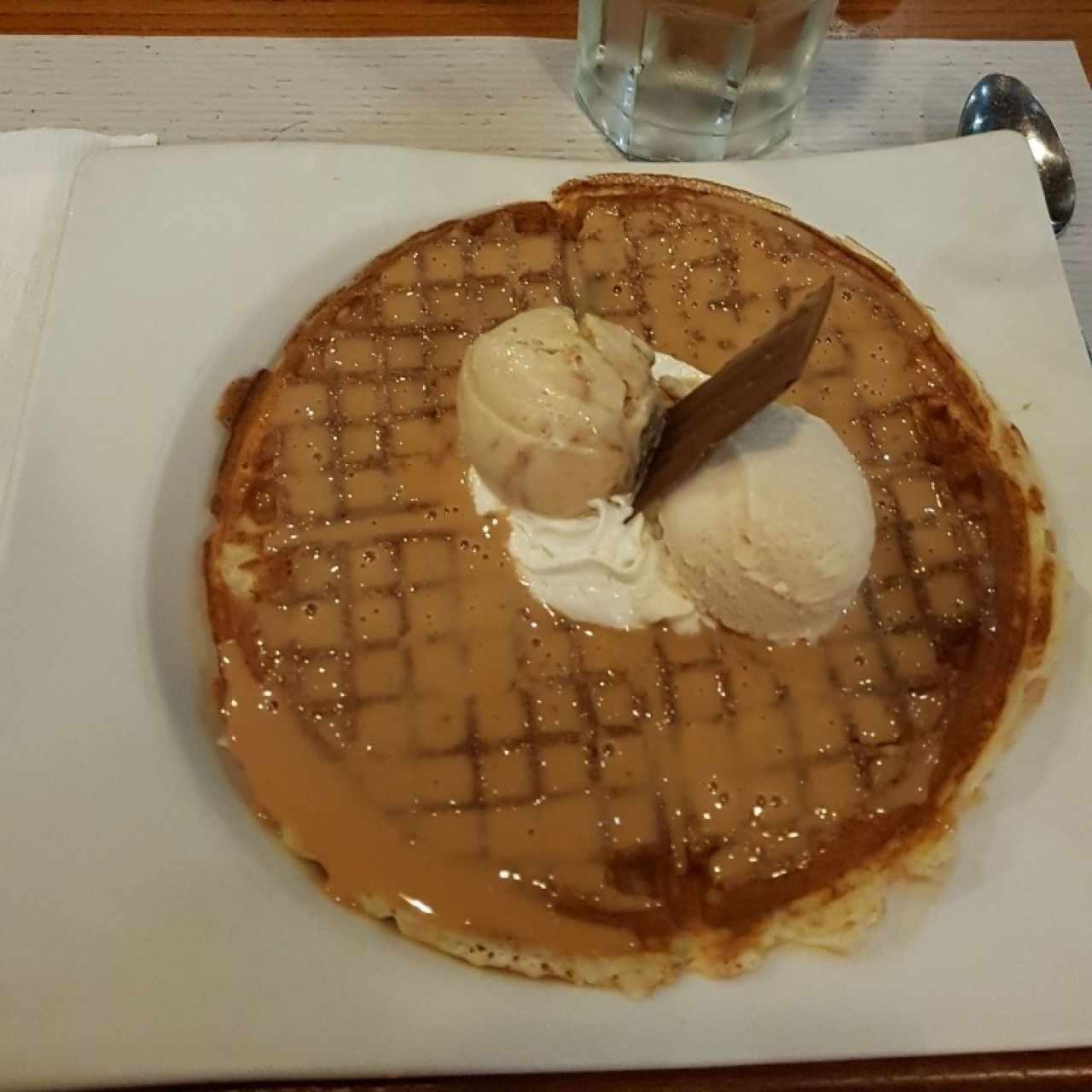 waffle de arequipe