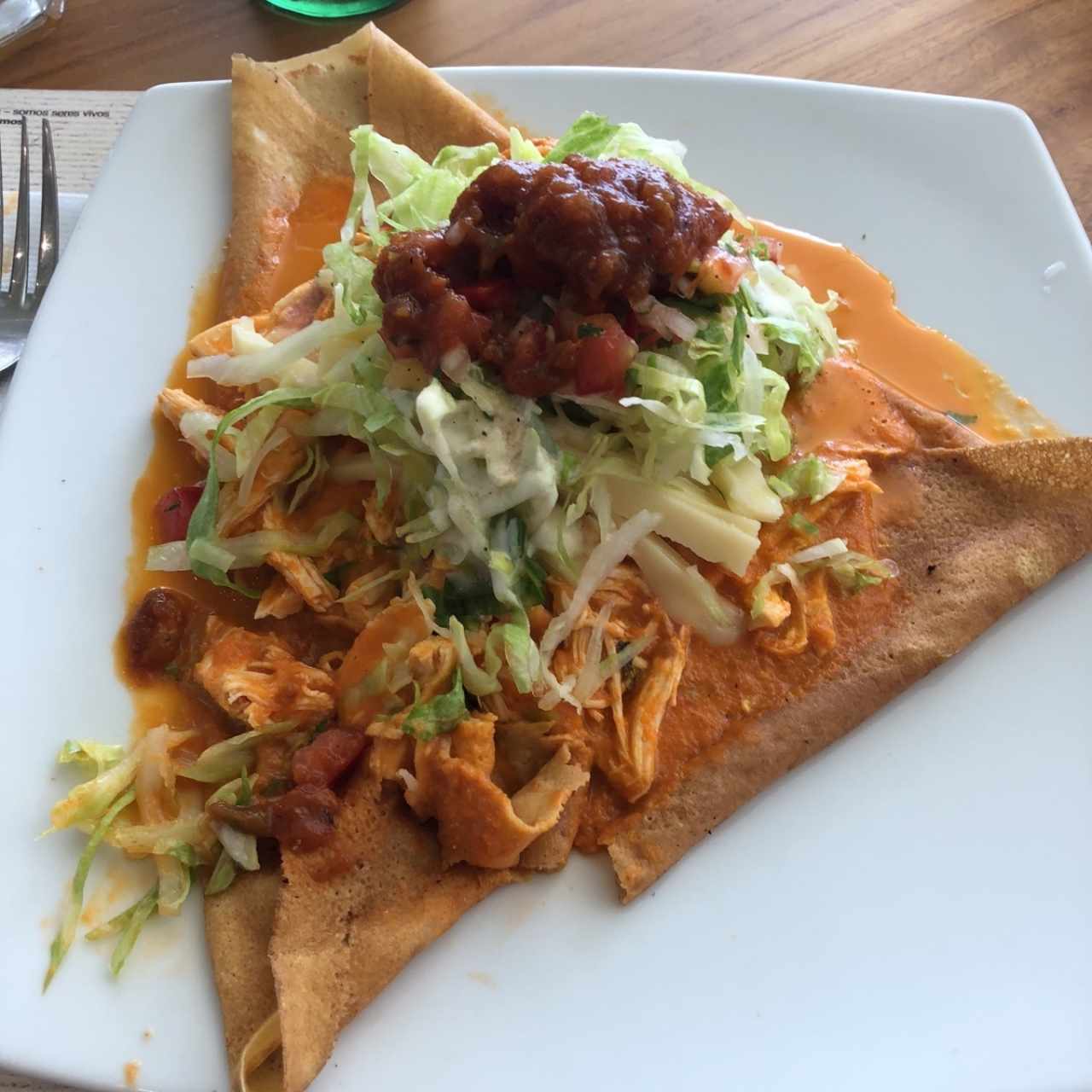 Crepe Pollo Mexicano