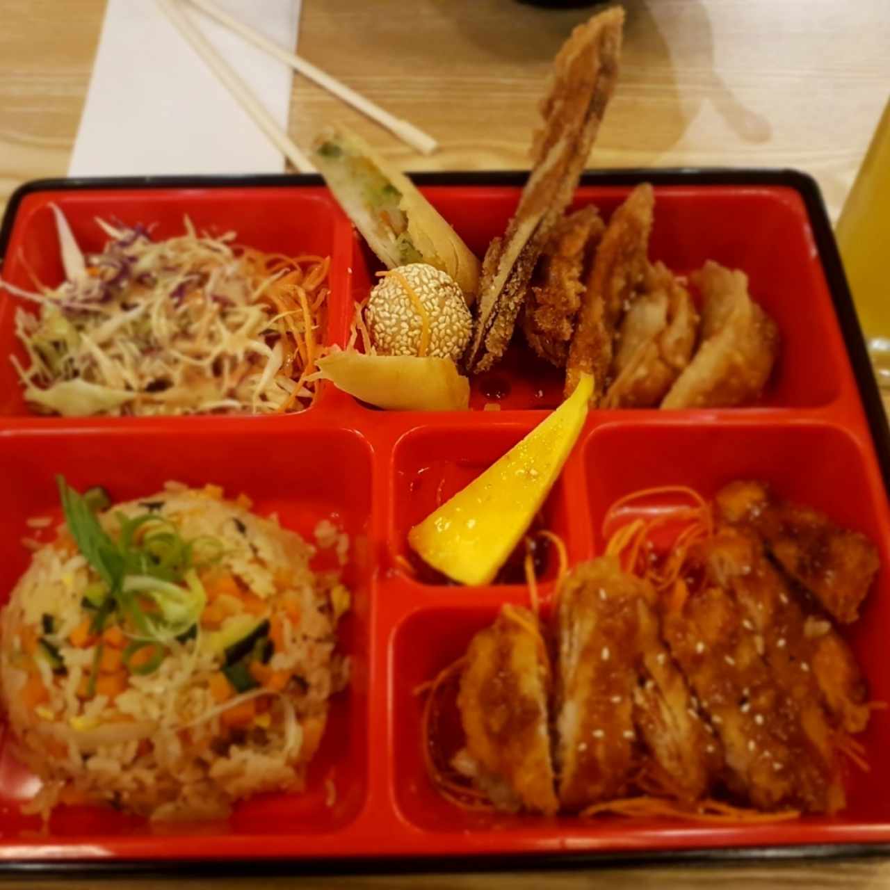 Yakimeshi set.