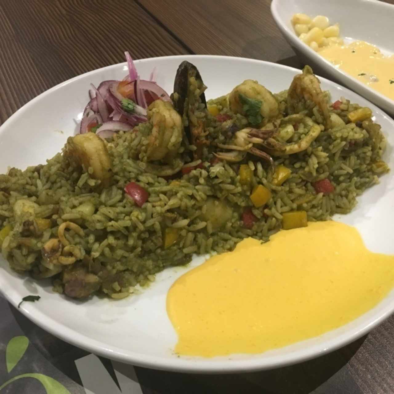 Arroz con mariscos