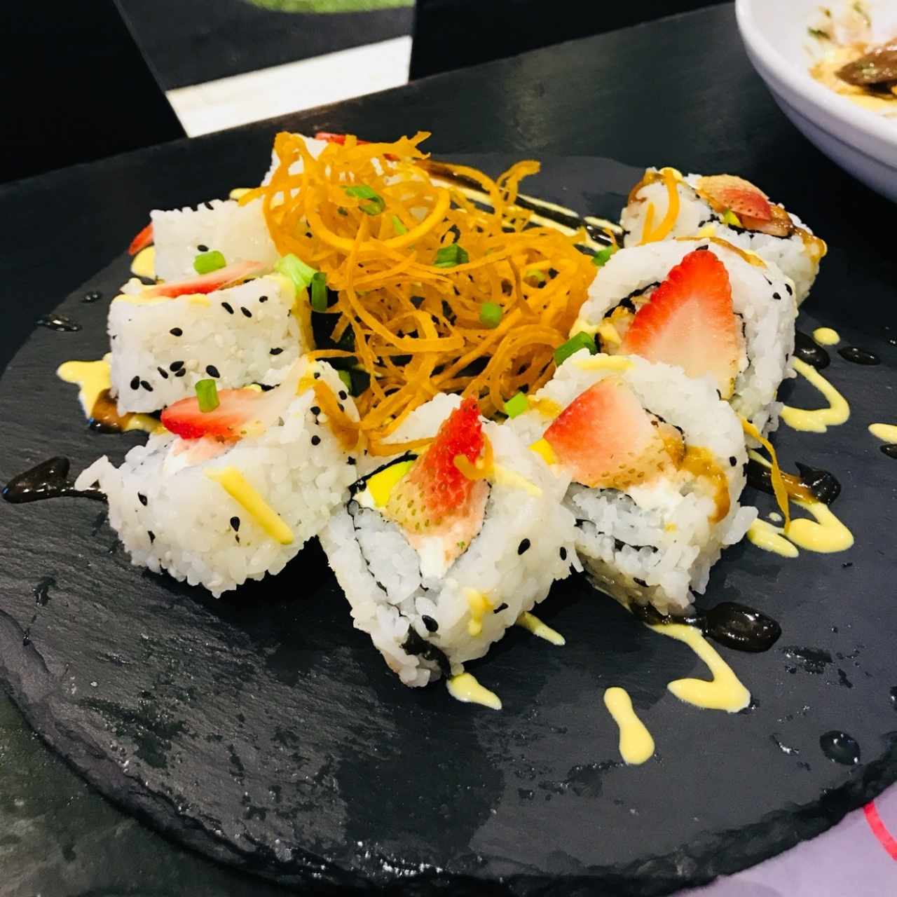 sushi de camaron